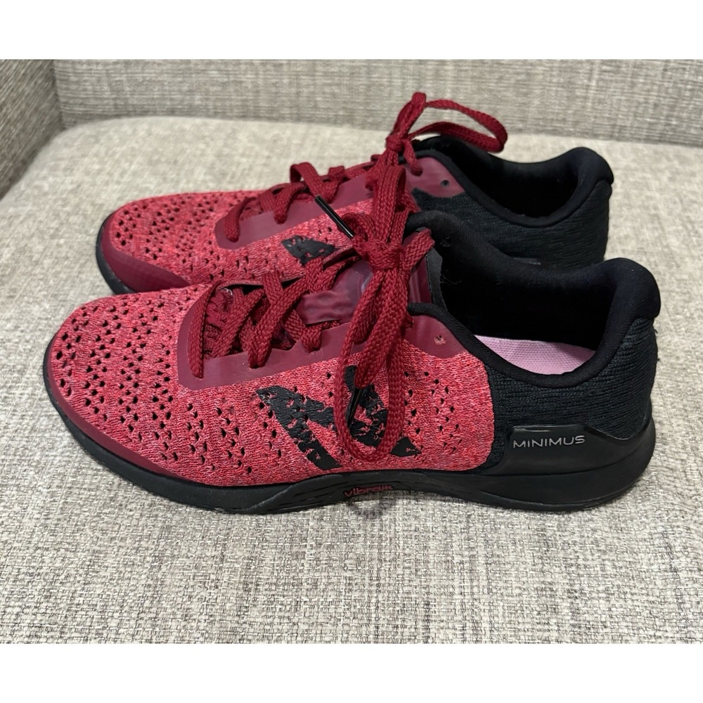 New Balance Minimus‎ Prevail Training Shoes Red Aixe 7.5